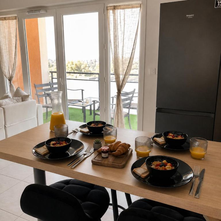 Appartement élégant avec terrasse & vue dégagée - Appartement 1 Chambre - 5