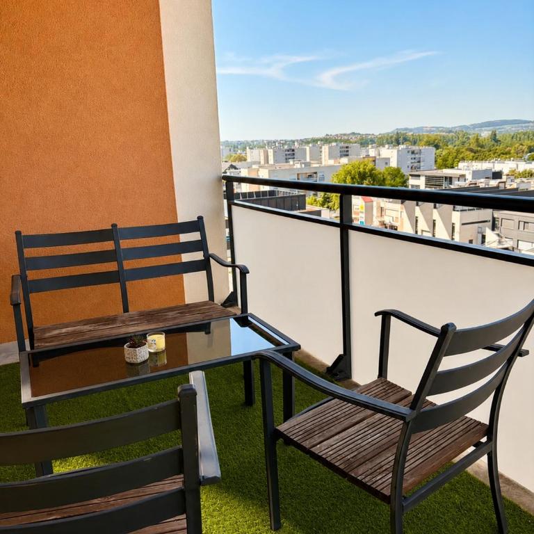 Appartement élégant avec terrasse & vue dégagée - Appartement 1 Chambre - 8