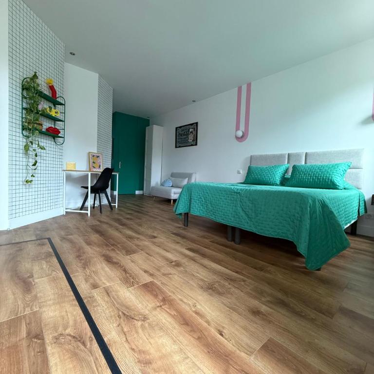 Maison Magnolia - Chambres d'hotes - Chambre Lit King-Size avec Balcon - 9