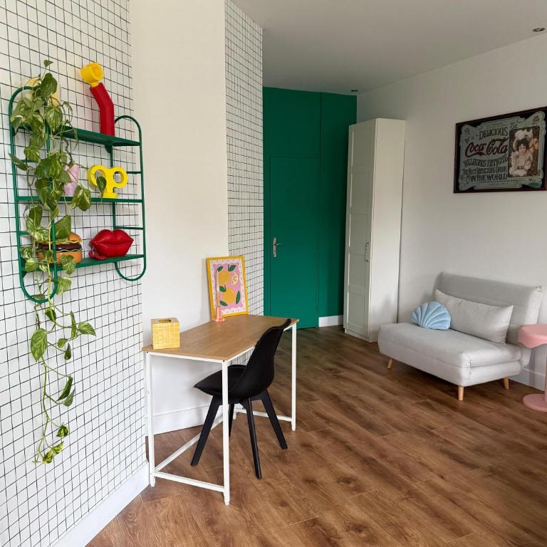 Maison Magnolia - Chambres d'hotes - Chambre Lit King-Size avec Balcon - 10