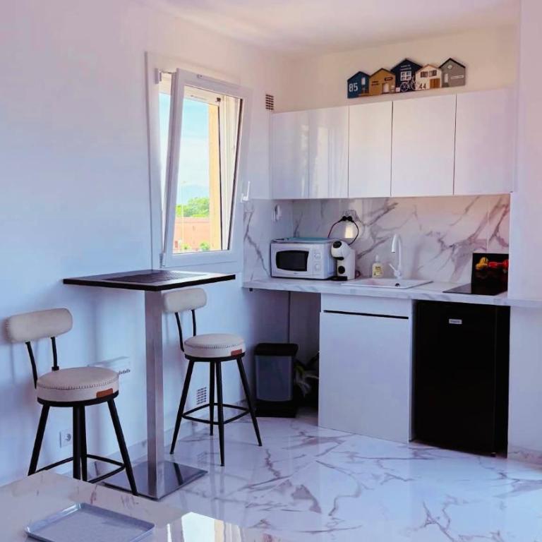 Vue Mer entièrement rénové terrasse & parking - Studio with Sea View - 4