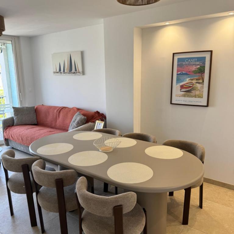 Horizon Méditerranée Piscine & Plage à Pied - Two-Bedroom Apartment - 7
