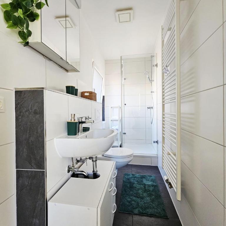 Modernes Tiny City House - 3 Apartments - Apartment mit 1 Schlafzimmer und Balkon - 19
