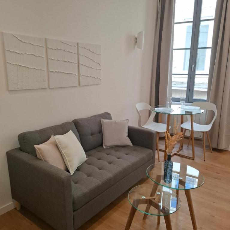 Studio lumineux - 1er étage - Centre Vienne - Appartement 1 Chambre - 1