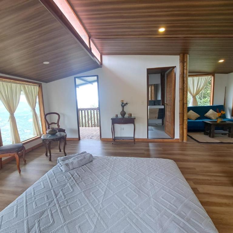 Choachi Ecocabaña 2 Cielosue jacuzzi - Chalet de 2 dormitorios - 9