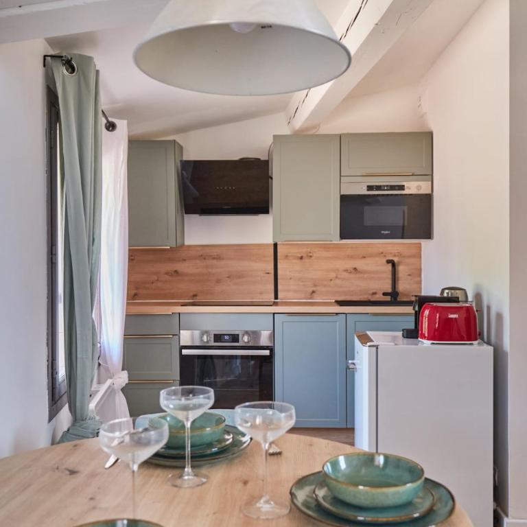 Le Nid des Toits d'Aix - Air conditionné - Historic Center - Apartamento de 1 dormitorio - 11