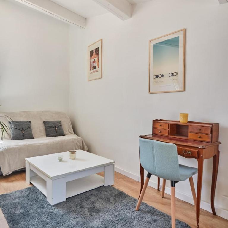 Le Nid des Toits d'Aix - Air conditionné - Historic Center - Apartamento de 1 dormitorio - 18