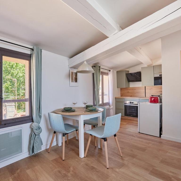 Le Nid des Toits d'Aix - Air conditionné - Historic Center - Apartamento de 1 dormitorio - 28