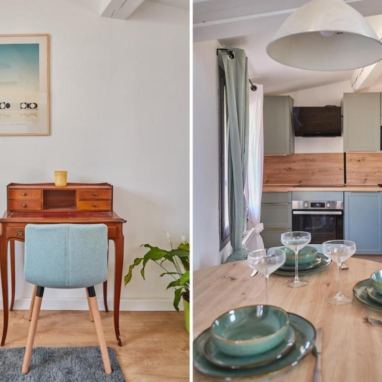 Le Nid des Toits d'Aix - Air conditionné - Historic Center - Apartamento de 1 dormitorio - 35
