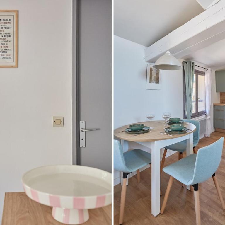 Le Nid des Toits d'Aix - Air conditionné - Historic Center - Apartamento de 1 dormitorio - 36