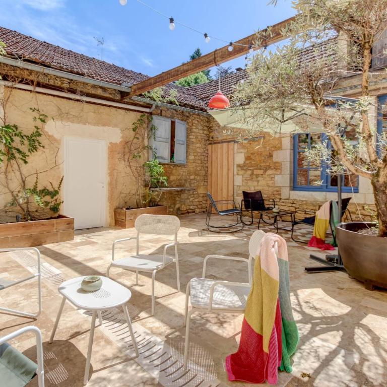 Charming and cosy quiet studio heart of Sarlat - One-Bedroom Apartment with Terrace - 17