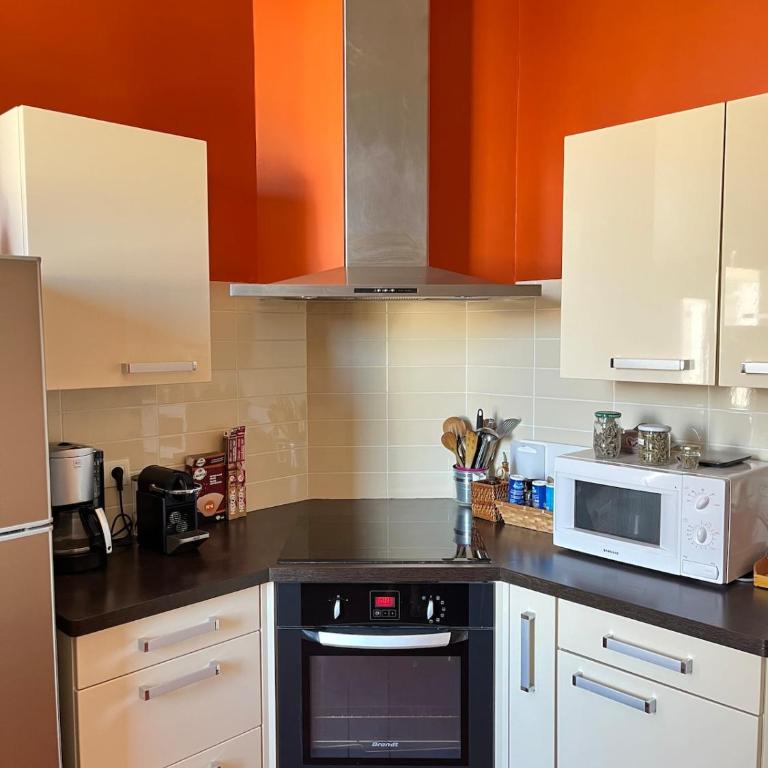 Appartement haussmannien - balcon - cœur de Narbonne - Two-Bedroom Apartment - 11