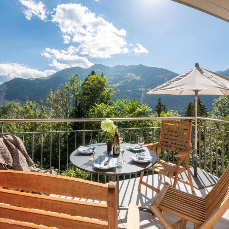 Chalet Mittaghorn Apt 7 - Premium Apartment mit 3 Schlafzimmern und Balkon - 13