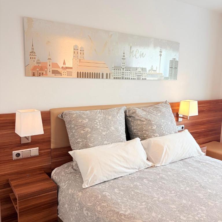 Hotel Apartment City Center at Munich Central Station - Studio mit Balkon - 3
