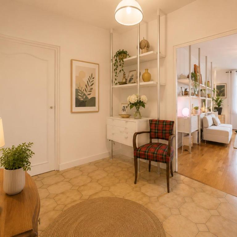 Appartement Climatisé 7mn Centre Ville 95M2 4 Adultes Bébé Garage Sous sol Arrivée Autonome - Appartement - 6