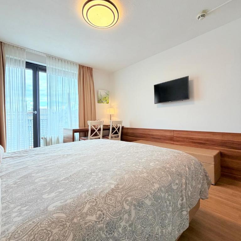 Hotel Apartment City Center at Munich Central Station - Studio mit Balkon - 5