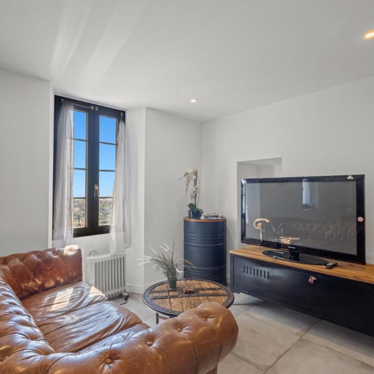 Appartement Vue Mer Centre Historique Grasse - Appartement 1 Chambre - 12