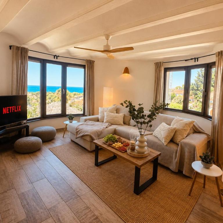 Magic Dream Seaview Villa Denia with 2 Pools, BBQ, Airco, Wifi - Villa - 17
