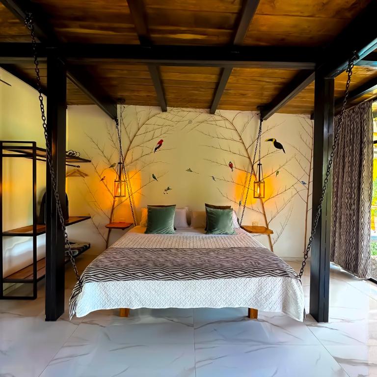 Suites Casa ColibrÍ - Suite con bañera de hidromasaje - Cama extragrande - 1