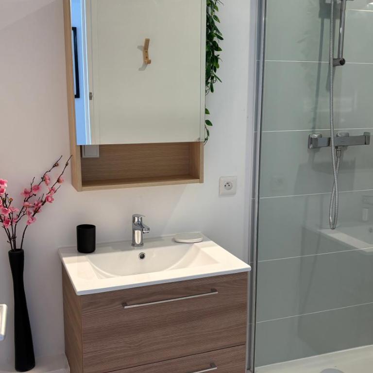 Grands T2 Lumineux proches gare et centre ville - Apartamento de 1 dormitorio con balcón - 8