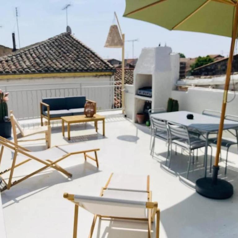 Grande terrasse panoramique au cœur des remparts - Appartamento con 2 Camere da Letto - 16
