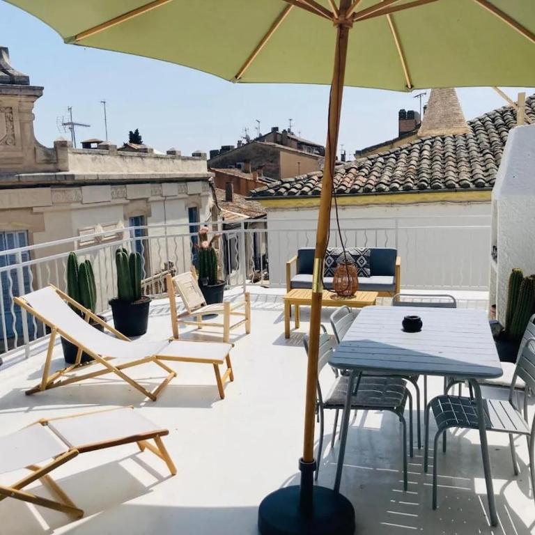 Grande terrasse panoramique au cœur des remparts - Appartamento con 2 Camere da Letto - 1