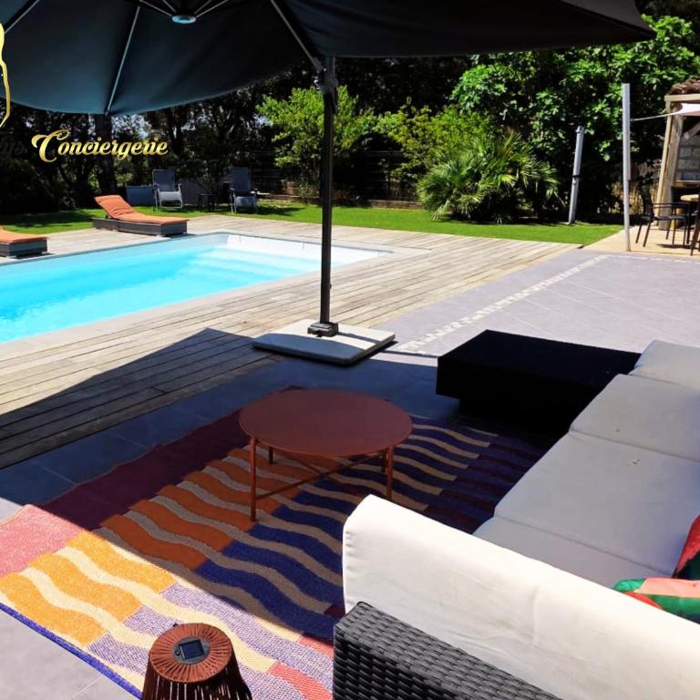 Villa 6 pers Piscine Chauffée Campagne Porto Vecchio - Maison 3 Chambres - 10