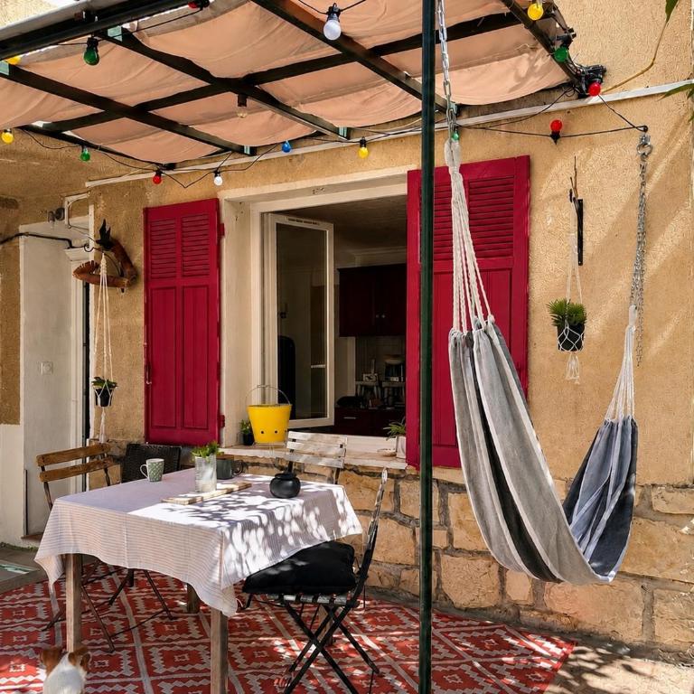 La Roseraie joli 2 pièces terrasse plages port 8mn à pied - Apartamento de 1 dormitorio - 11