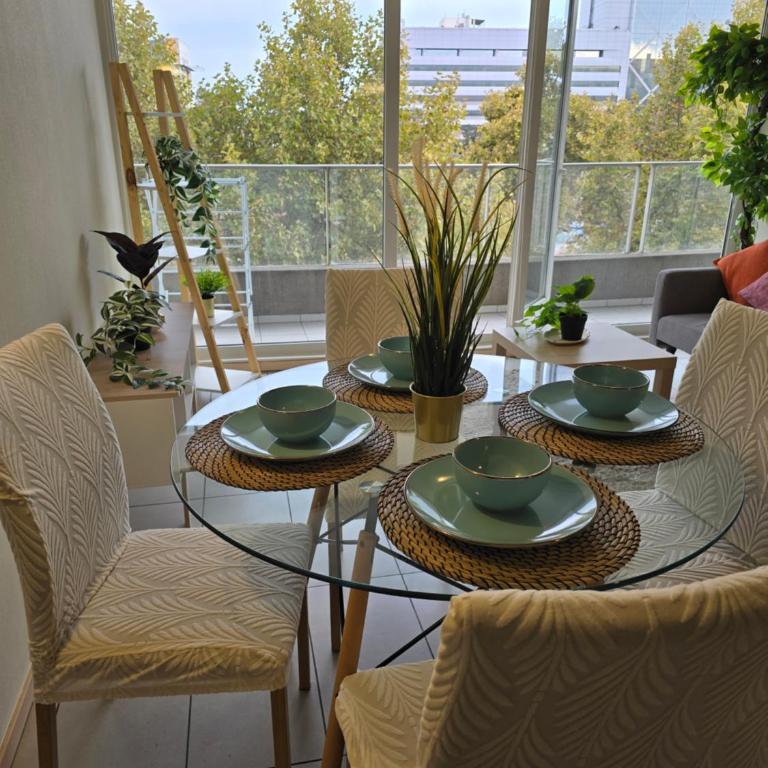 Providencia Premium Departamento 1 o 2 dormitorios Parking gratis - Two-Bedroom Apartment with River View - 1