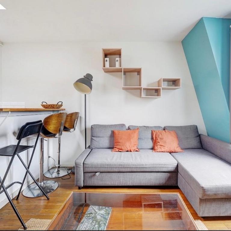 Vue Panoramique Seine et Tour Eiffel - 7e Étage - Apartamento de 1 dormitorio - 5