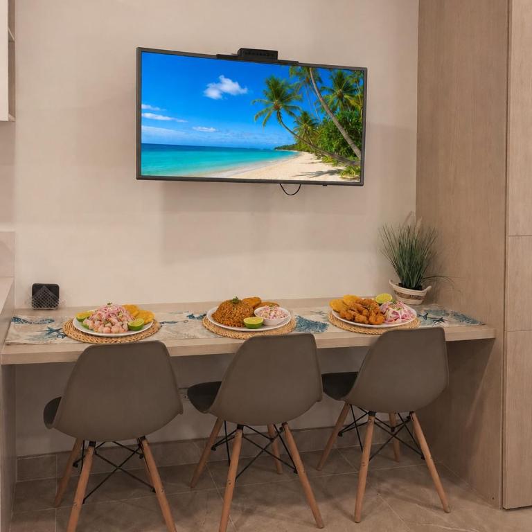 ApartSuite, vista al mar, Bello Horizonte Blue Flag - One-Bedroom Apartment - 15
