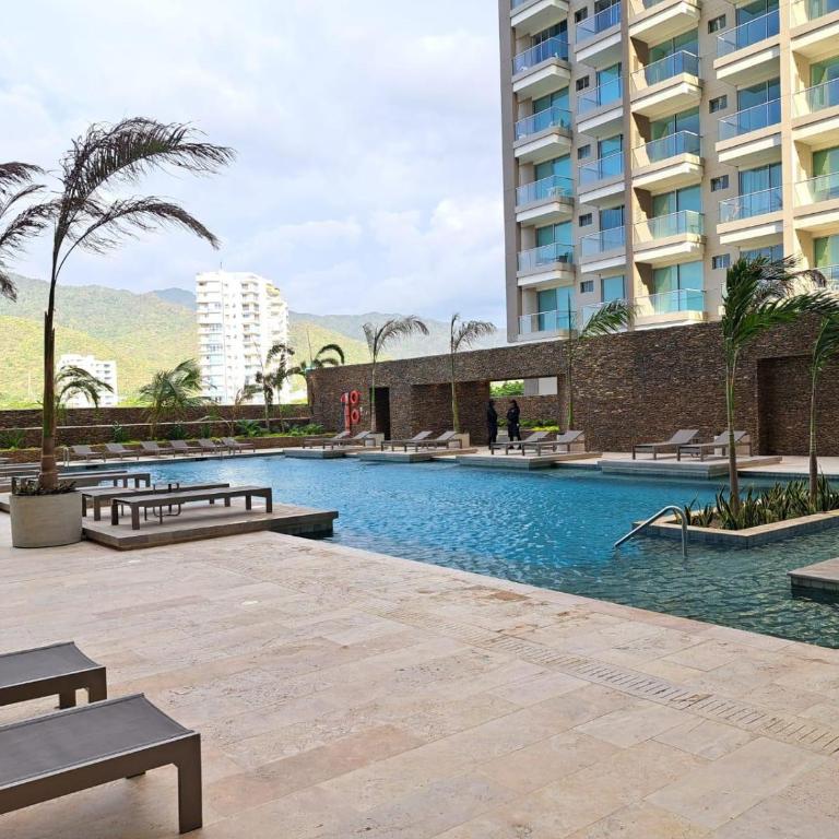 SUITE VISTA AL MAR ZONA RESORT - 150 mts de la Playa - One-Bedroom Apartment - 5