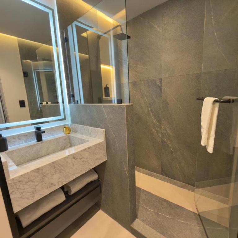 Loft SM Living Juárez UPAEP - Apartamento Deluxe de 1 dormitorio con vistas a la ciudad - 9