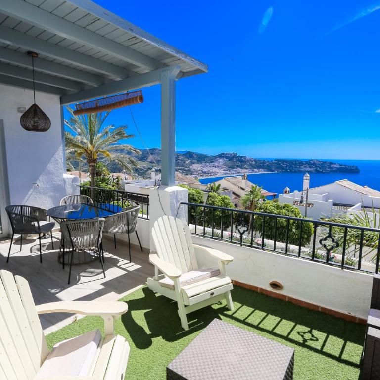 Serenity Coast Home, Exclusive Sea Views & Pool - Three-Bedroom Villa - 1