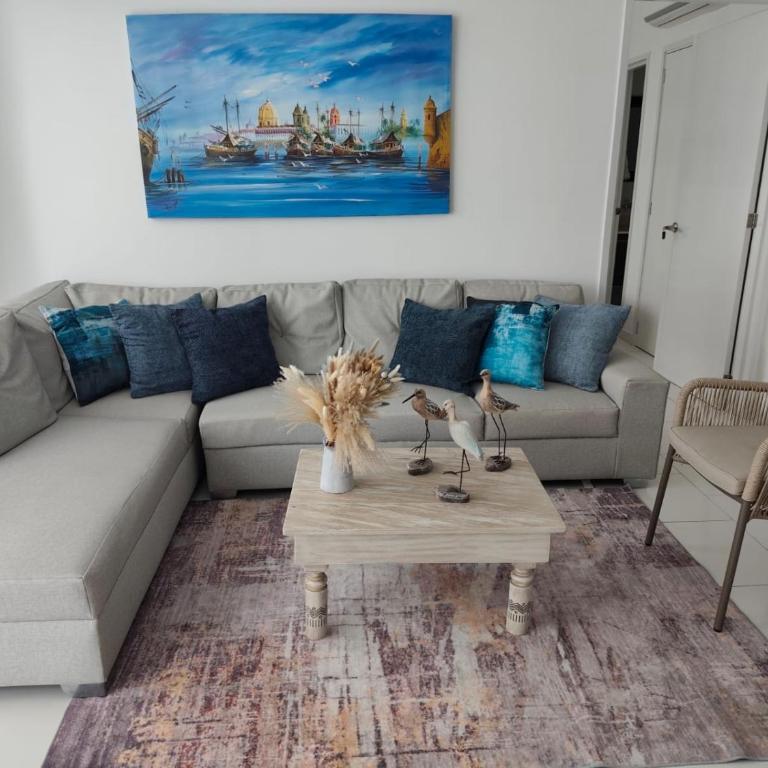 Beautiful beachfront apartment in Cartagena - One-Bedroom Apartment - 2