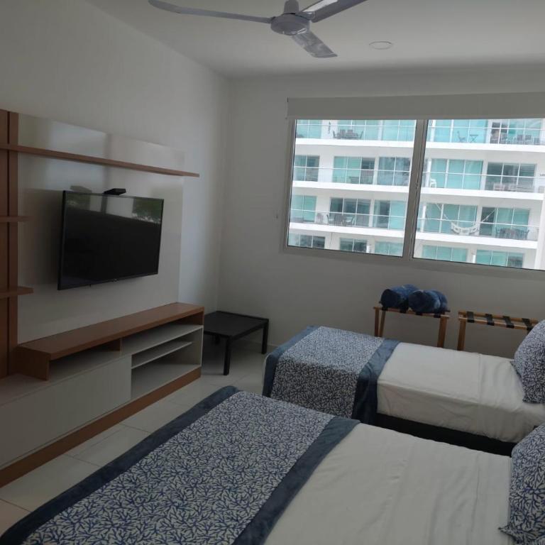Beautiful beachfront apartment in Cartagena - One-Bedroom Apartment - 4