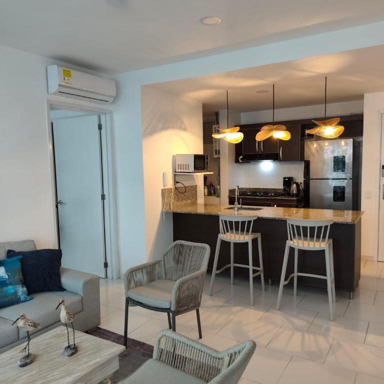 Beautiful beachfront apartment in Cartagena - One-Bedroom Apartment - 5