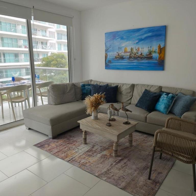Beautiful beachfront apartment in Cartagena - One-Bedroom Apartment - 18