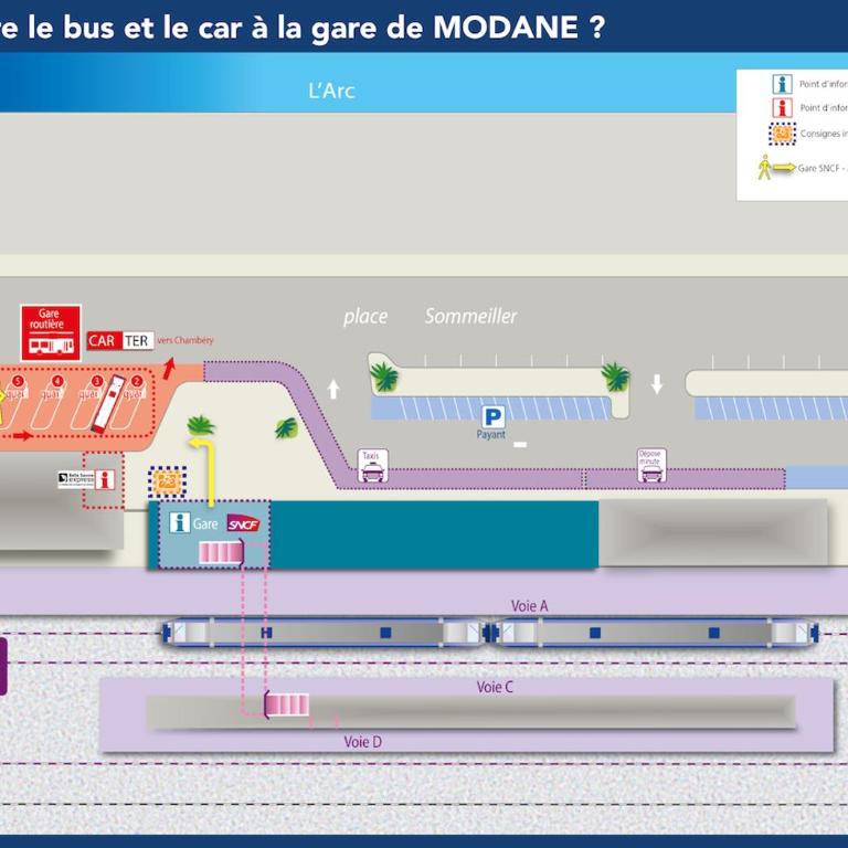 Appartement spacieux approx 125 m2 pour 8 personnes a Modane - Appartement 3 Chambres avec Vue sur la Montagne - 64