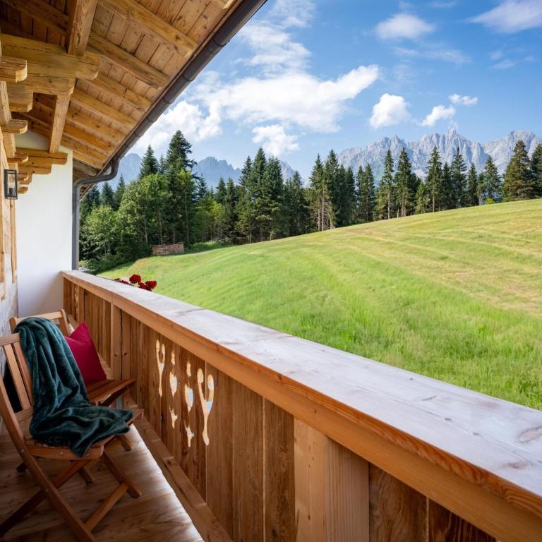 Bergblick Apartments - Apartment mit 2 Schlafzimmern und Dusche - 3