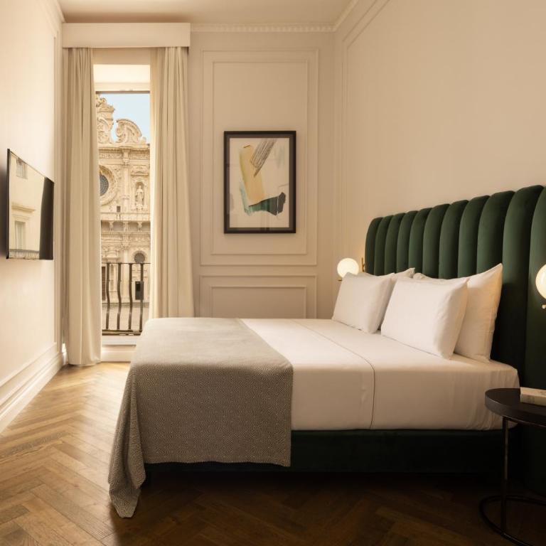 Patria Palace Lecce - The Leading Hotels of The World - Camera Matrimoniale Deluxe con Vista Città - 9