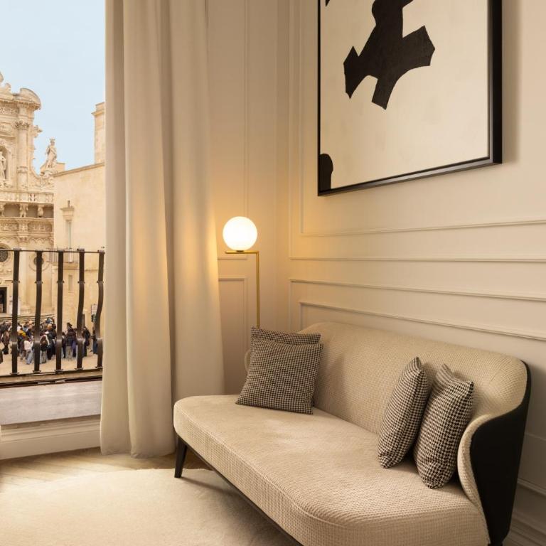 Patria Palace Lecce - The Leading Hotels of The World - Camera Matrimoniale Deluxe con Vista Città - 10