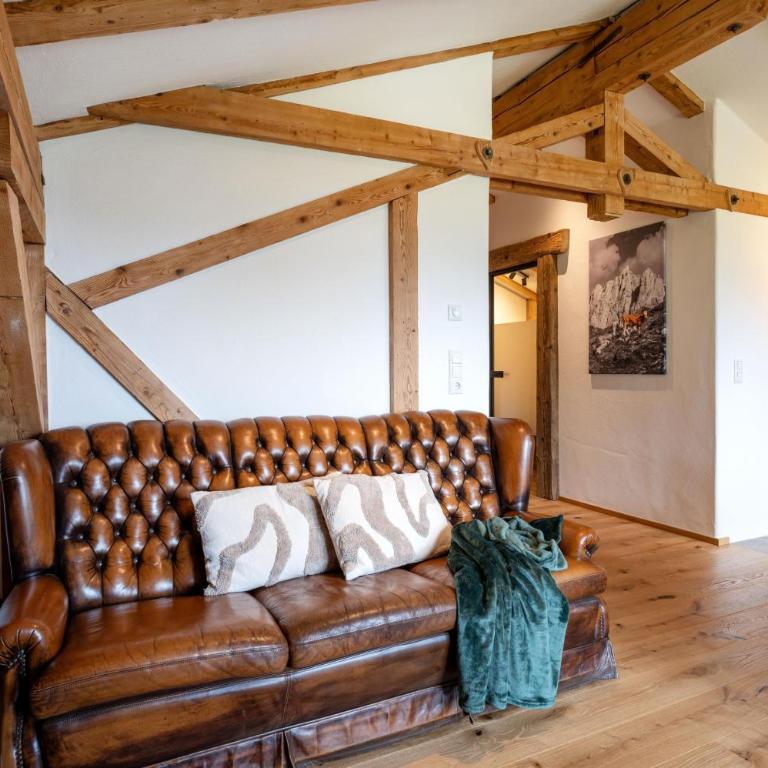 Bergblick Apartments - Apartment mit 2 Schlafzimmern und Dusche - 6