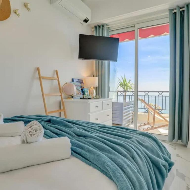 Le Saint Yves appartement dernier étage, vue mer, rénové, AC - Appartement - Vue sur Mer - 5