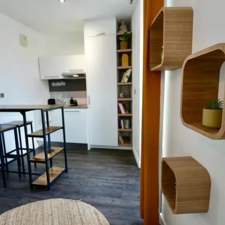 Atelier Cosy Félix à 10 minutes de la Gare - Apartment mit 1 Schlafzimmer - 7