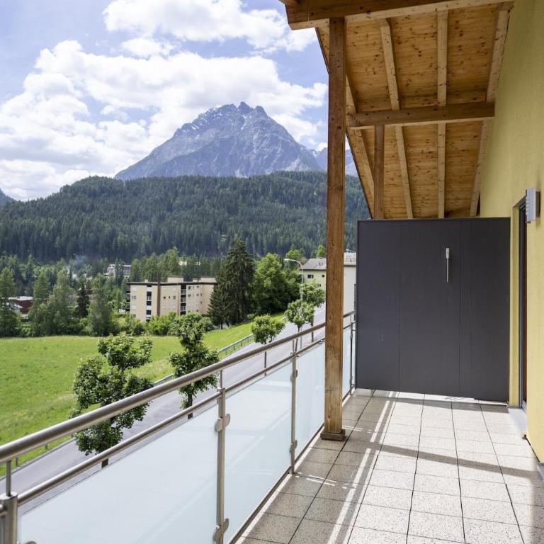 Cour Engiadinais - Apartment mit Aussicht und Balkon - 32