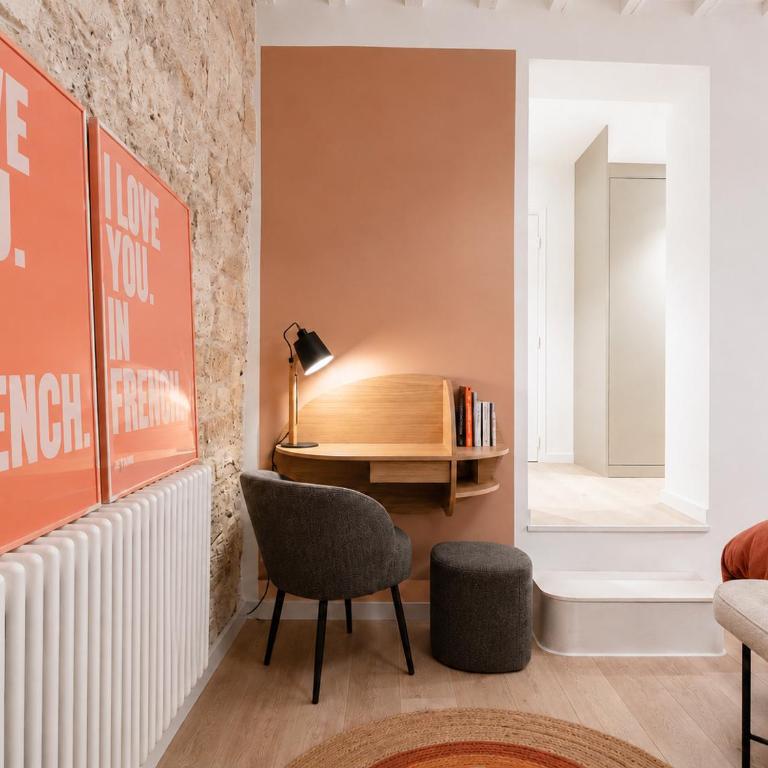 Elegant & Quiet Suite in Le Marais near Hôtel de Ville - Appartement 1 Chambre - 12