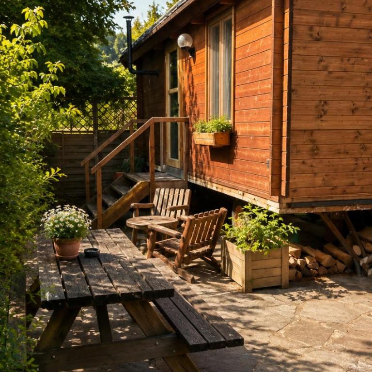 Les chambres et Roulottes des Noisetiers - Caravan - 1