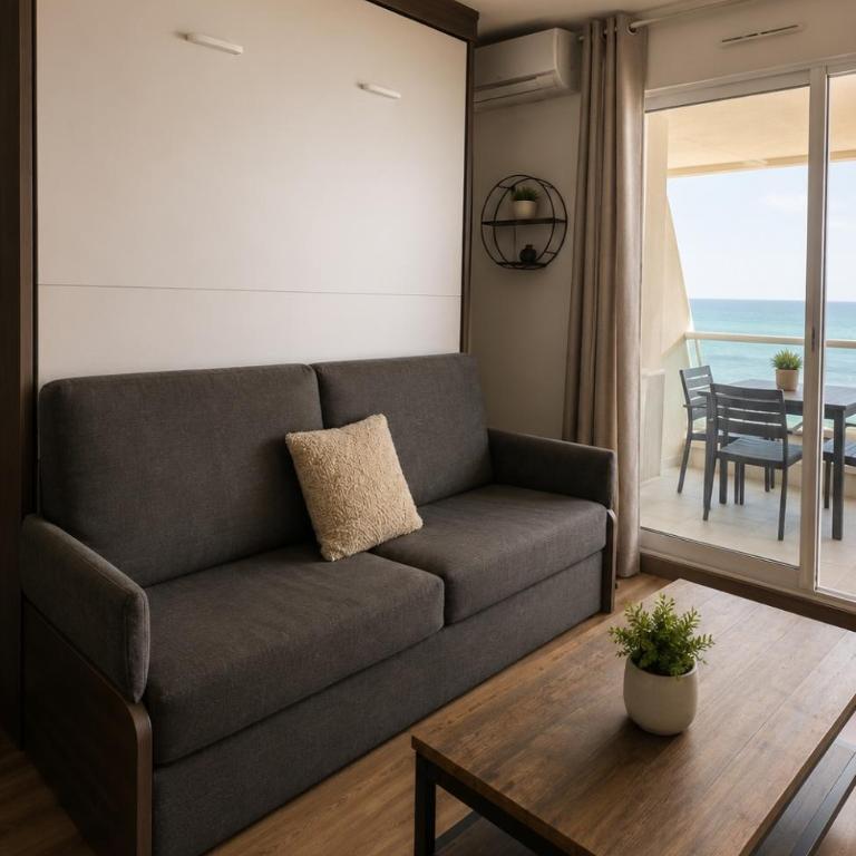 Évasion face à la mer Sète Corniche Balcon panoramique & appartement cosy - Studio - 5