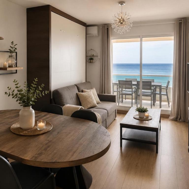Évasion face à la mer Sète Corniche Balcon panoramique & appartement cosy - Studio - 3